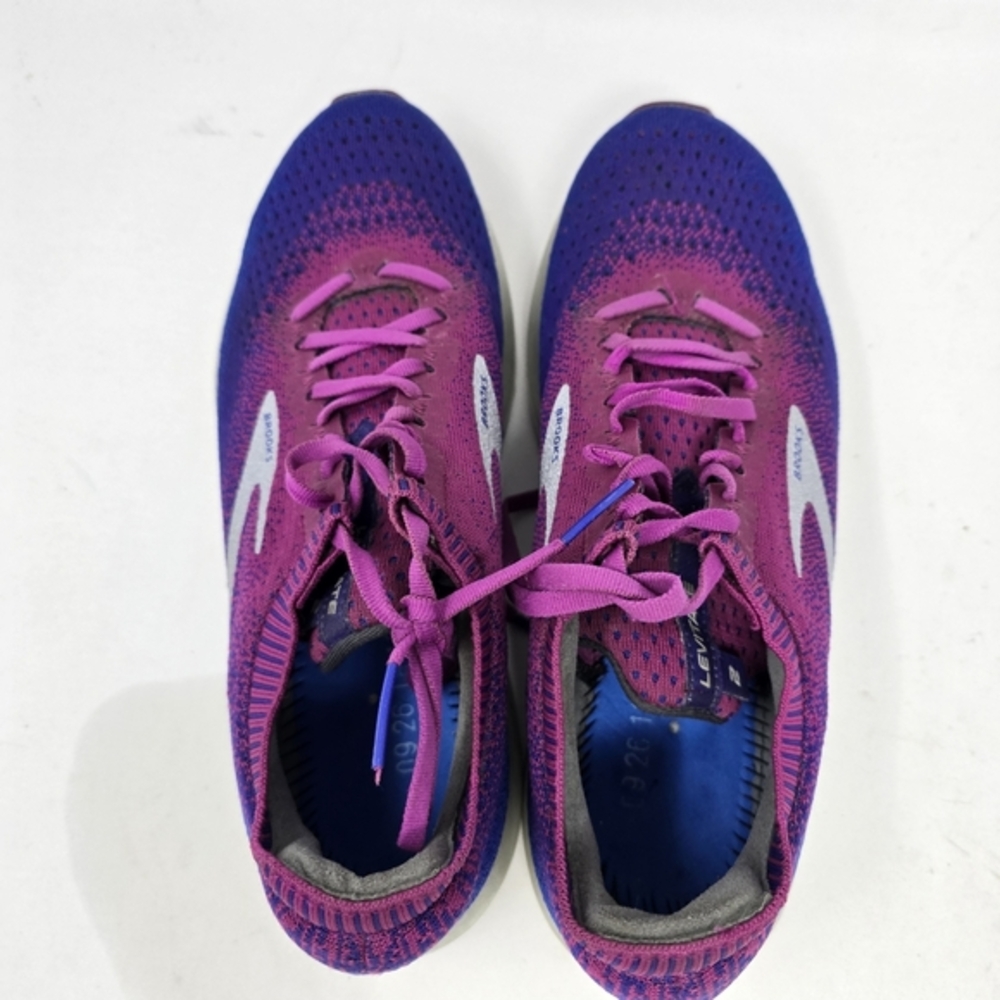 Brooks Womens Levitate 2 Aster Purple Blue Running Shoes 10.5 B 1202791B520 Read - Picture 4 of 9